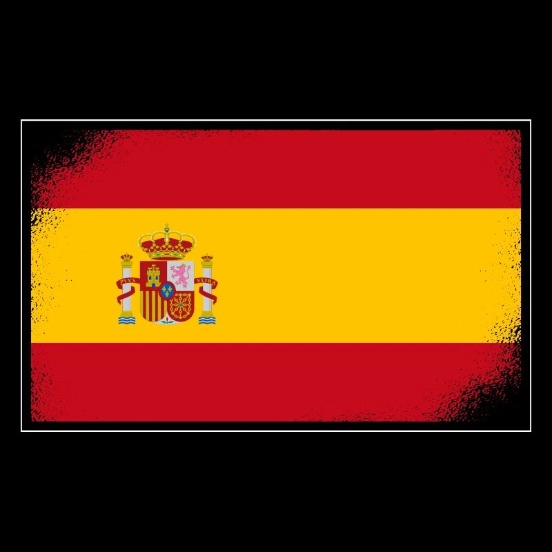 Drapeau de l’Espagne Vintage Drapeau espagnol Look vieilli