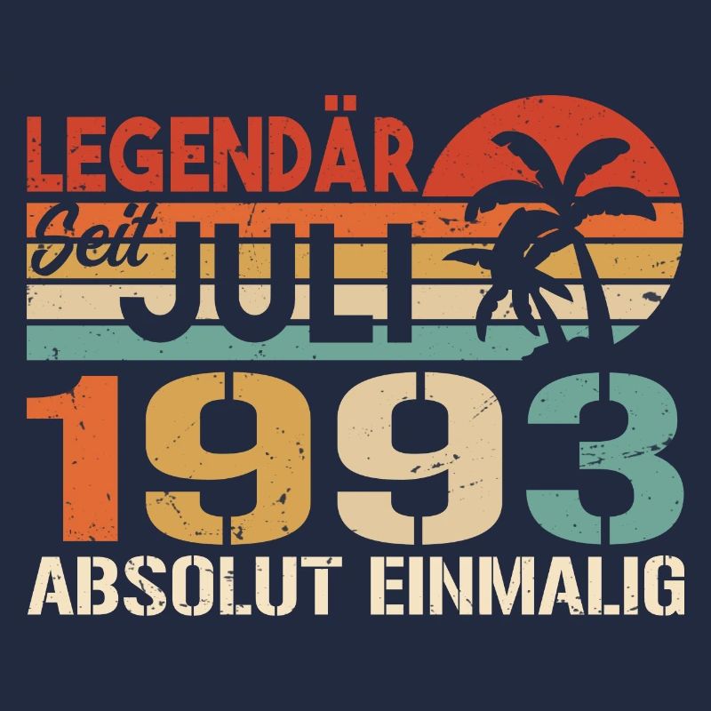 1993 Juli Geboren im Juli 1993