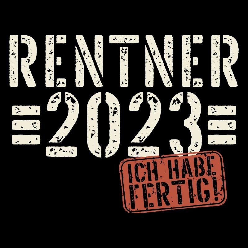 Rentner 2023 Rente Ruhestand 2023 Geschenk