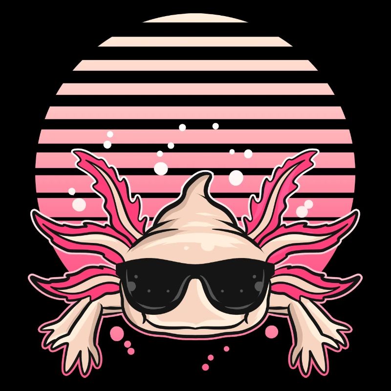 Axolotl Pet | Cadeau d’amphibiens à queue