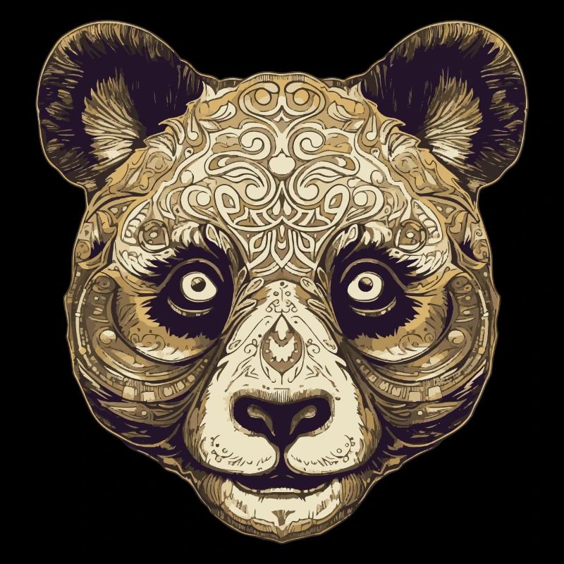 Panda Portrait