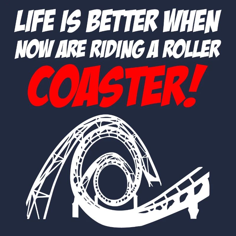 Riding Roller Coaster