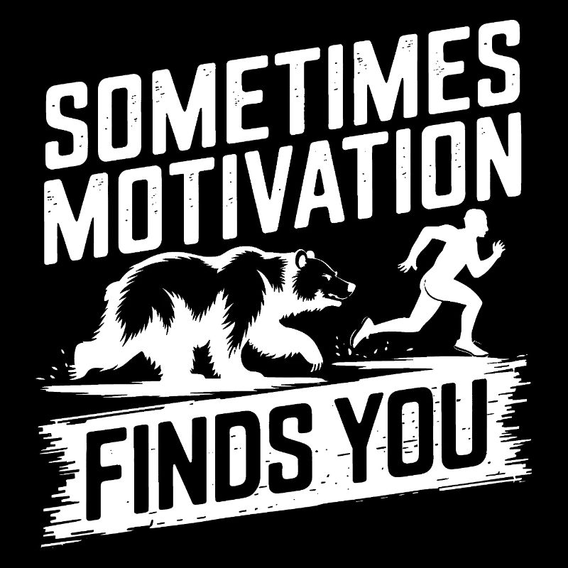 Parfois, la motivation vous trouve ! Jogging de course