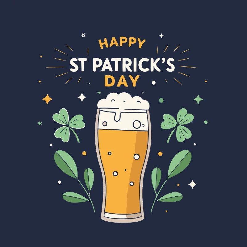 St. Patrick's Day Festive Beer