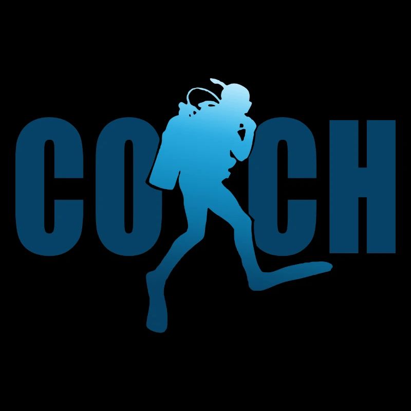 Scuba diving coach diver coach