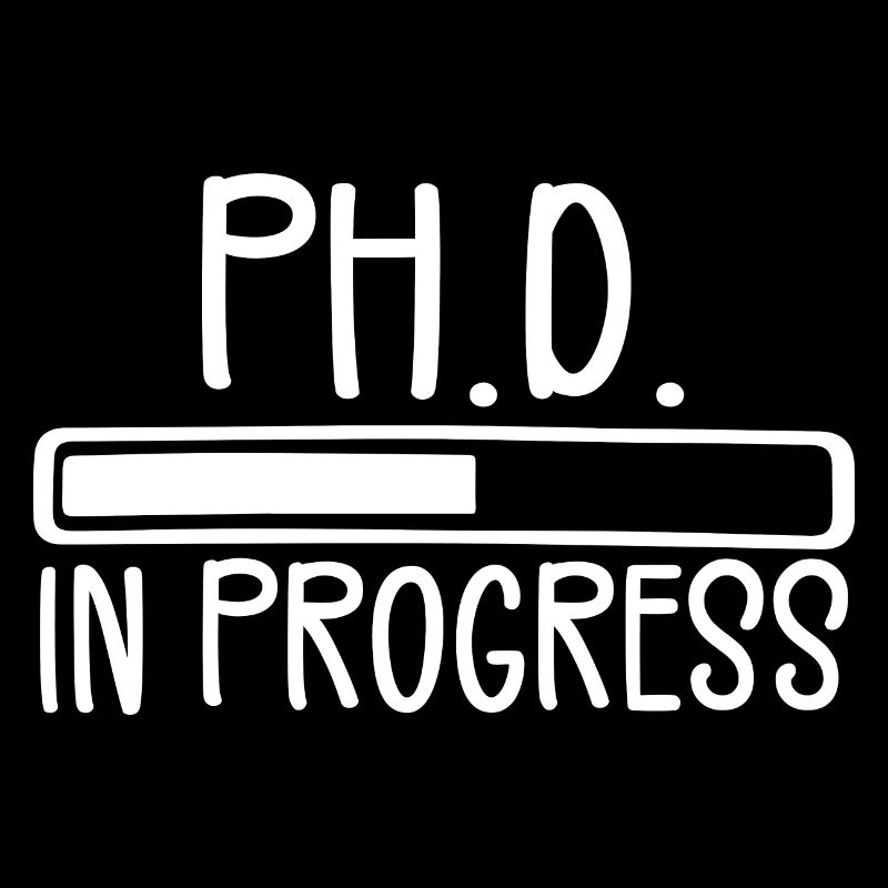 Ph.D. in Bearbeitung, PhD Doktorat Graduiertengrad