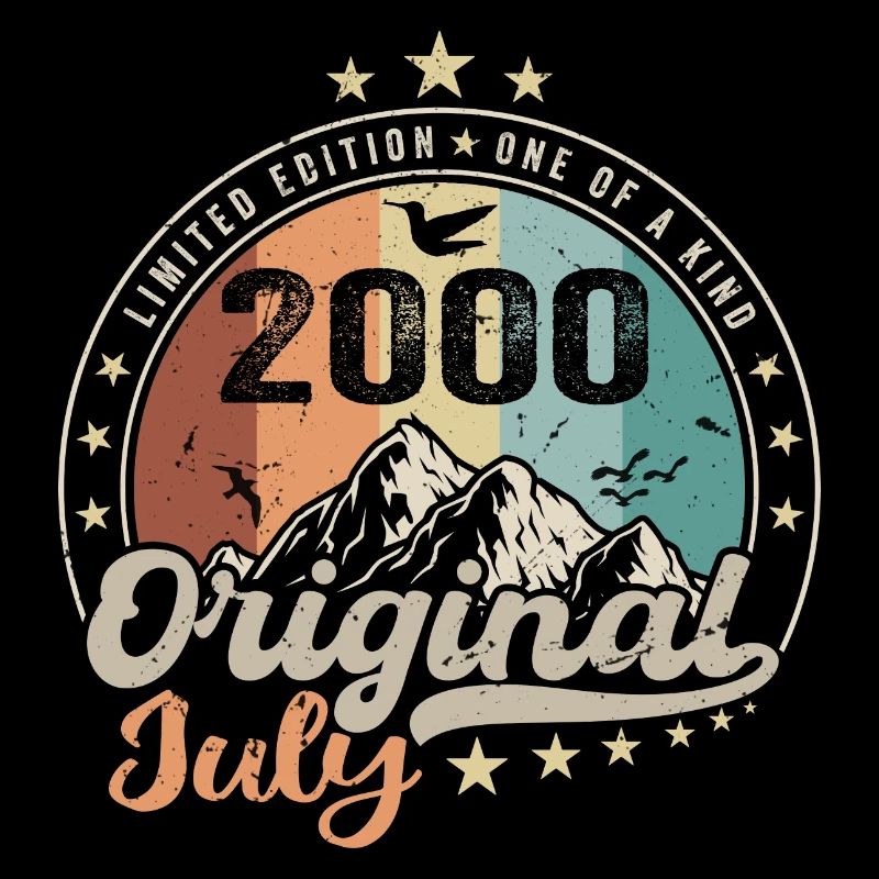 Juillet 2000 Anniversaire Idée Cadeau Juillet 2000