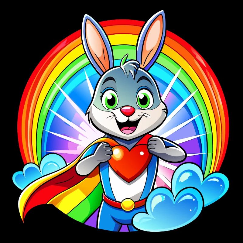 Superhero Bunny
