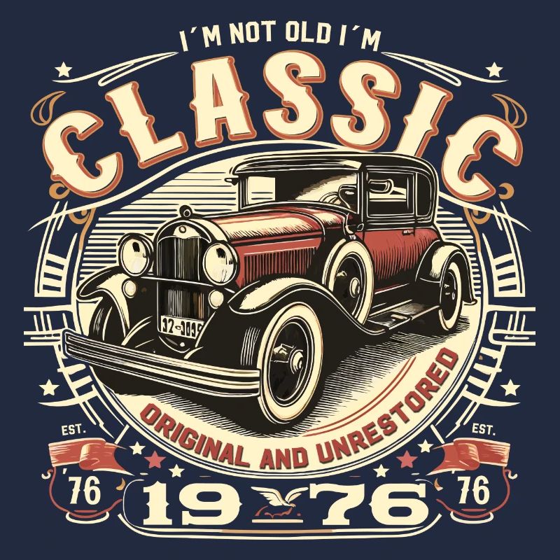 48. Geburtstag Oldtimer 1976 NOT OLD CLASSIC