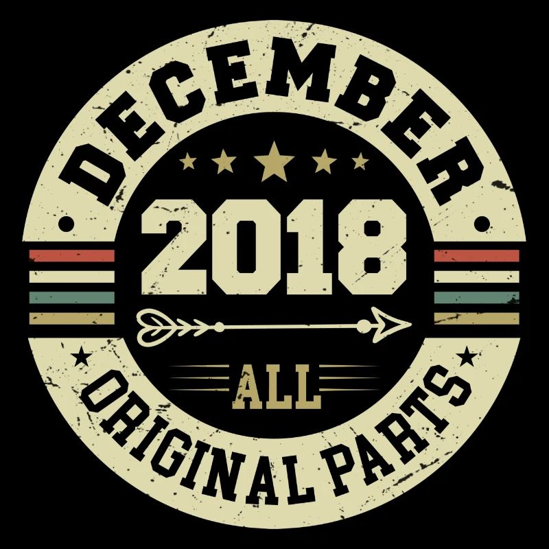 Legends Birthday December 2018 Born Gift