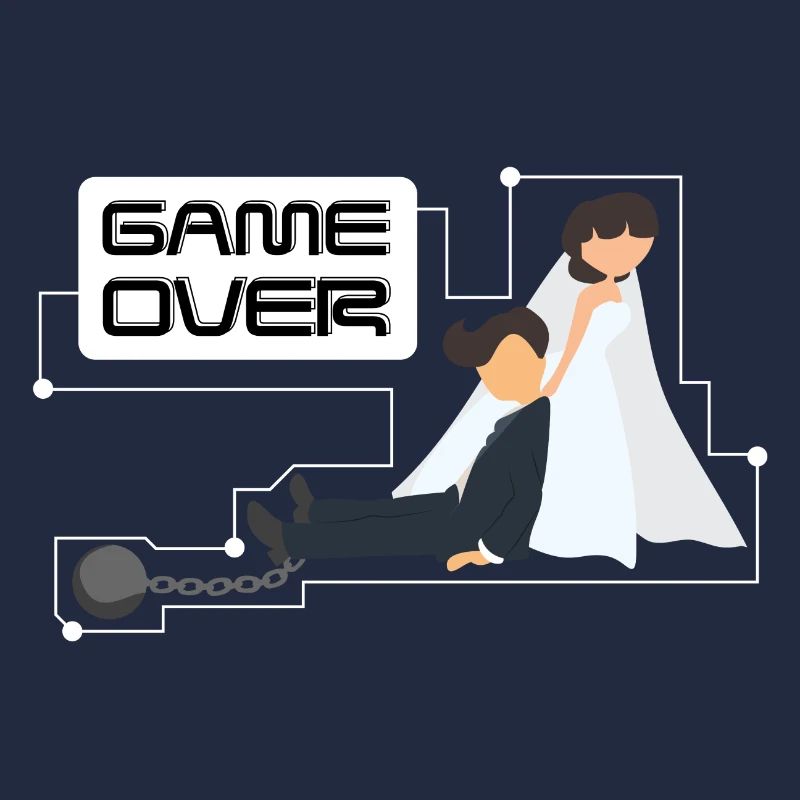 Junggesellenabschied Bachelor Game Over