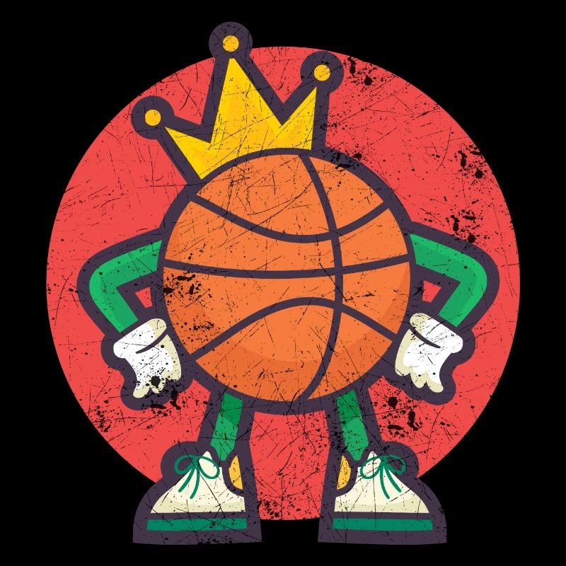 BASKETBALL DUNK SLAM DUNK COMIC TEAM KING MOTIF