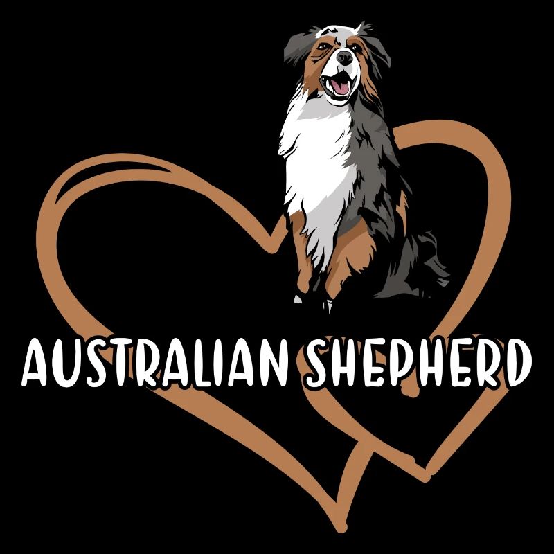Chien Aussie Coeur
