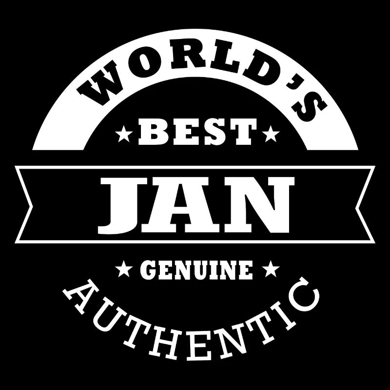 Jan s bestes personalisiertes Geschenk der Welt Name Jan