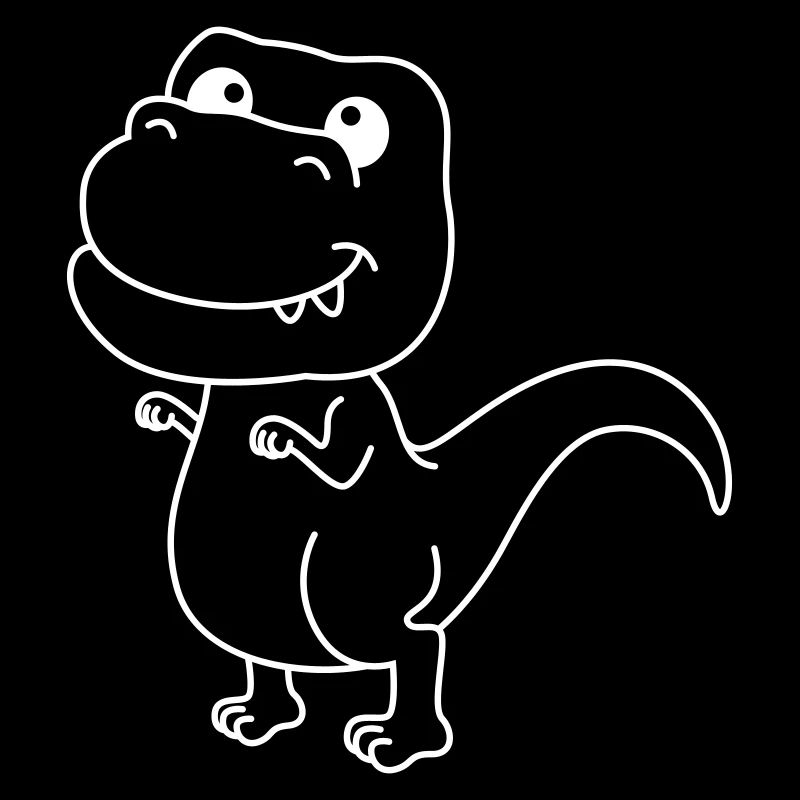 Dinosaurier T-Rex Comic