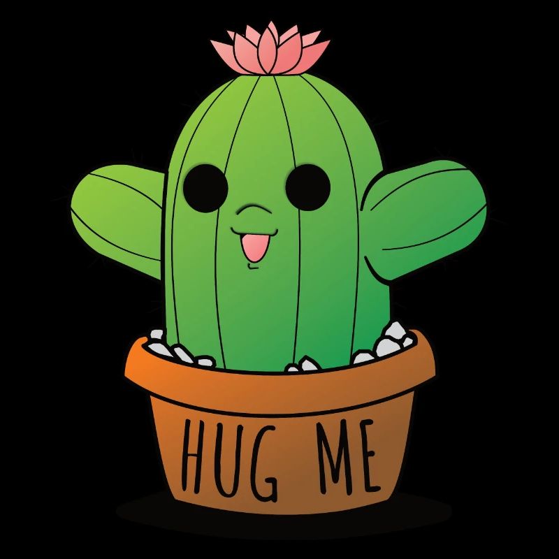 Drôle de cactus HUG ME