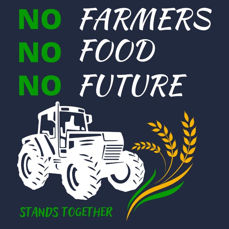 Pas d’agriculteurs, pas de nourriture, pas d’avenir - se tient ensemble