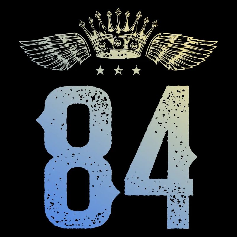 84 Number crown