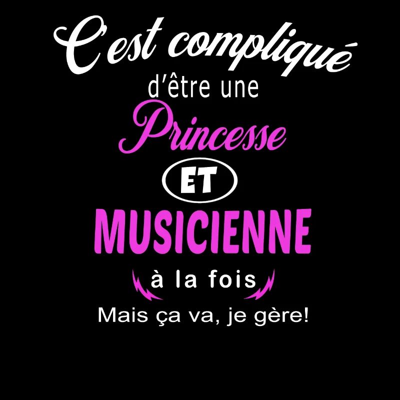c'est compliqué princesse et musicienne