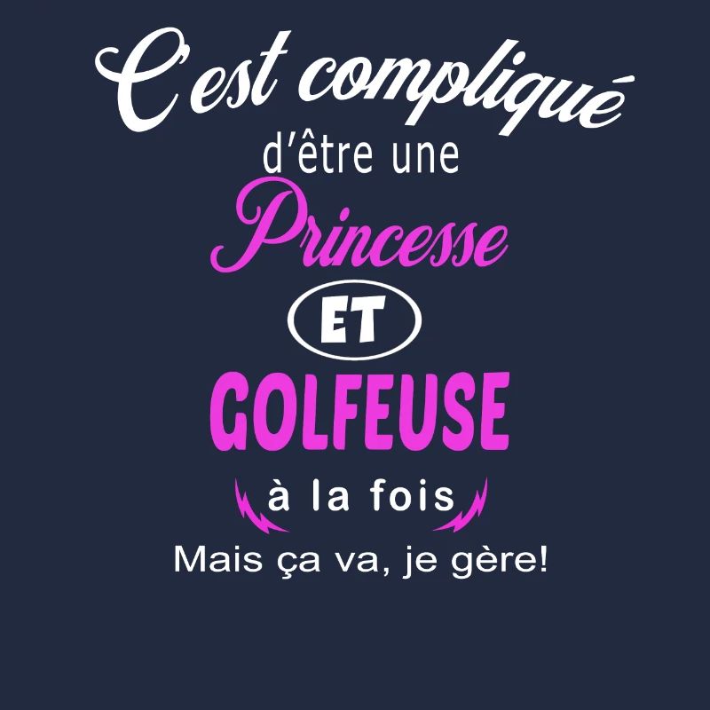 c'est compliqué princesse et golfeuse