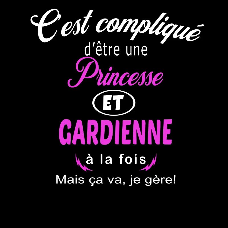 c'est compliqué princesse et gardienne