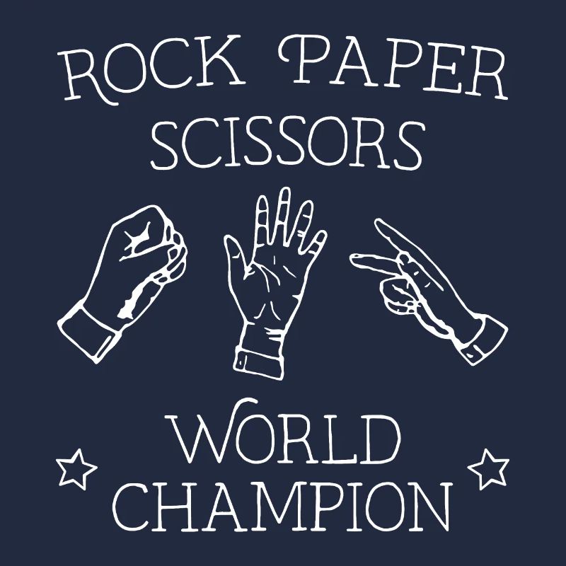 Champion du monde de ciseaux en papier de roche