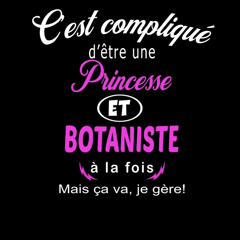 c'est compliqué princesse et botaniste