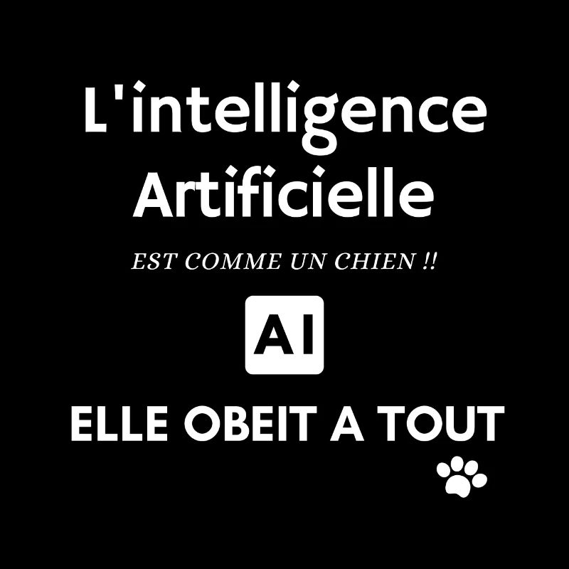 L'intelligence Artificielle AI Est Comme Un Chien