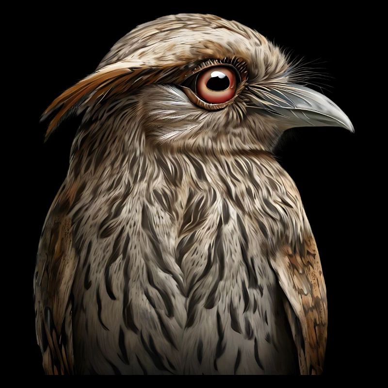 Potoo Vogel Illustration