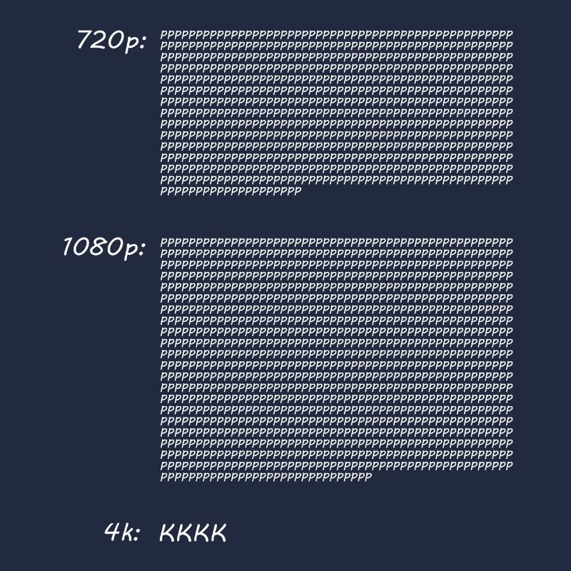 720P1080P4K white
