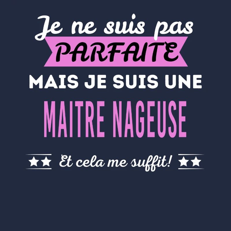 Je ne suis pas parfaite maitre nageuse