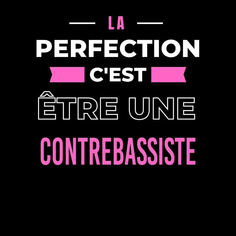 La perfection, c'est être une contrebassiste