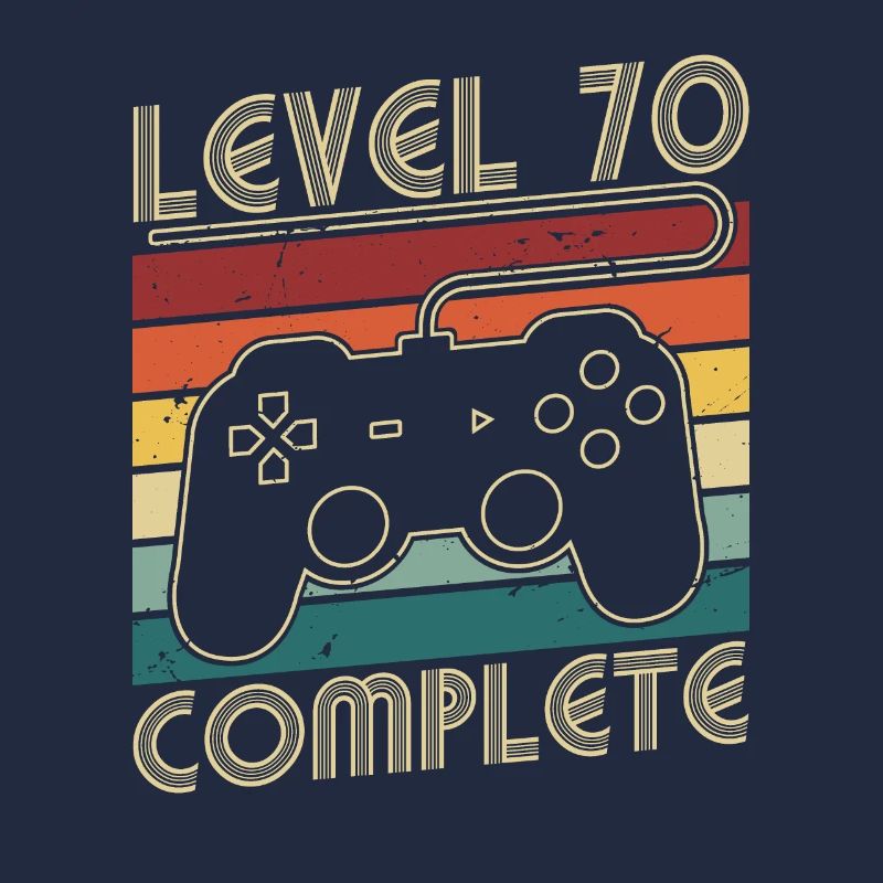 Level 70 Complete 70 years birthday gift