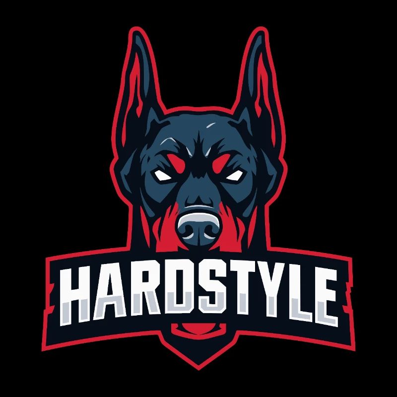 Dobermankopf – HARDSTYLE 