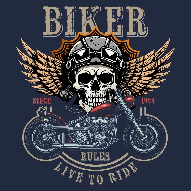 Biker Rules - Since 1994 - Live to Ride