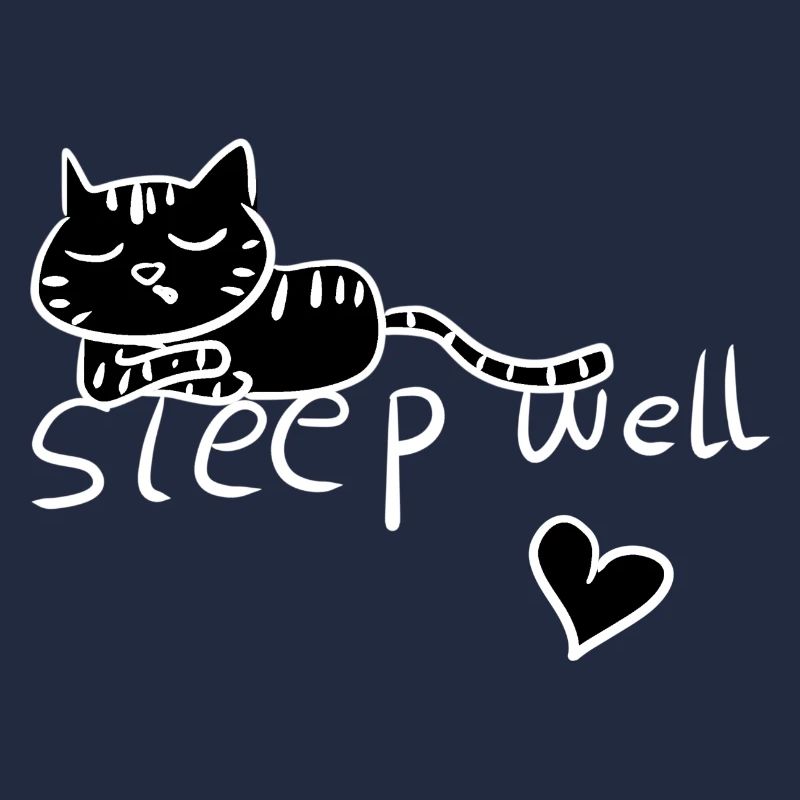 sleep well cat tired