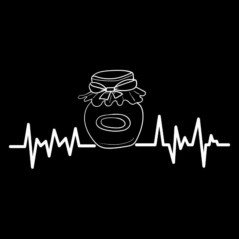 Heartbeat line Herzschlag Herzfrequenz