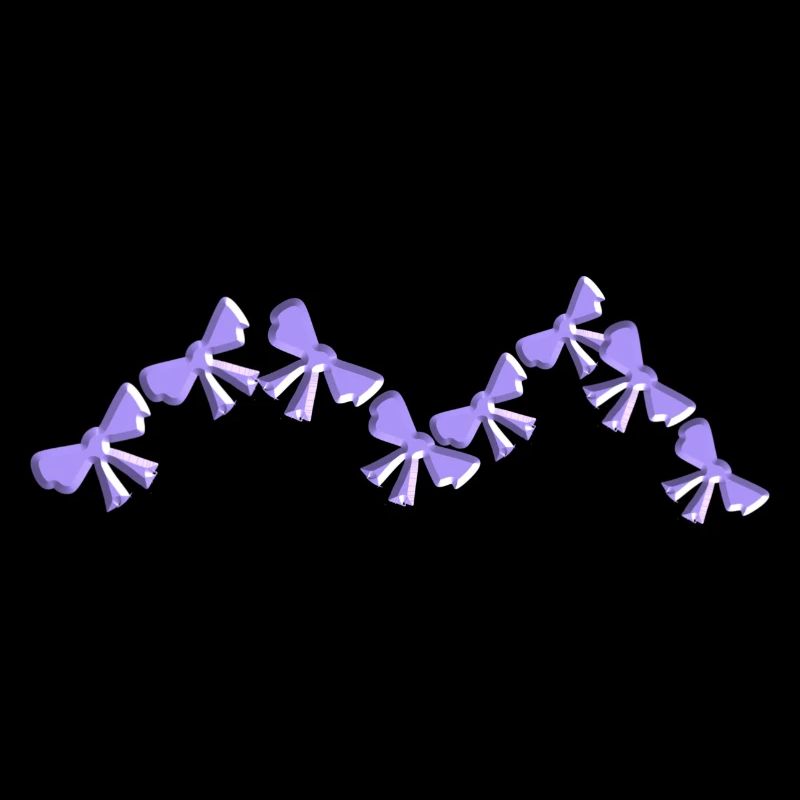 symbole de boucle fly square purple line