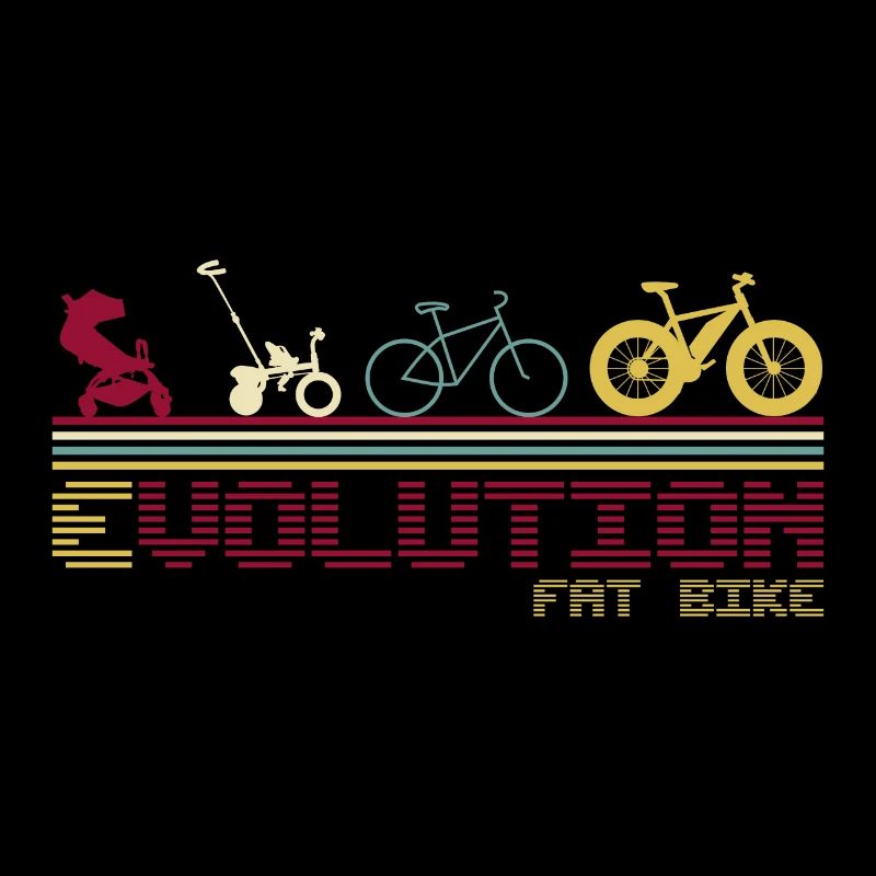 Fatbike vélo fat tire evolution retro