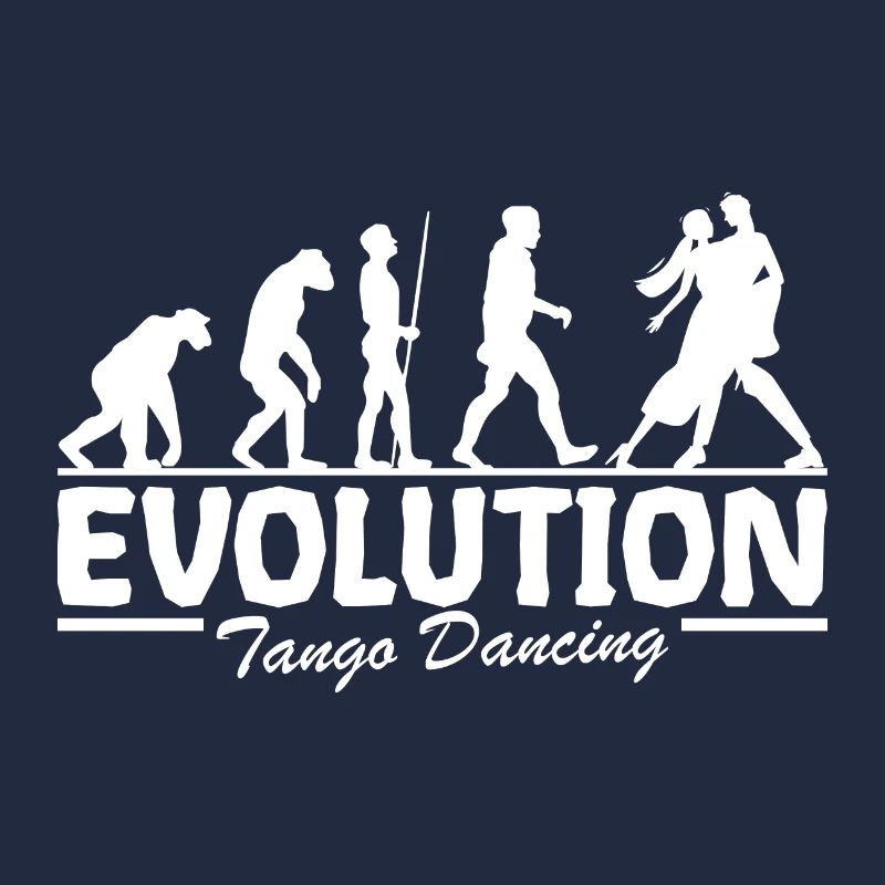 Tango danse évolution de la danse drôle pour couple de danse