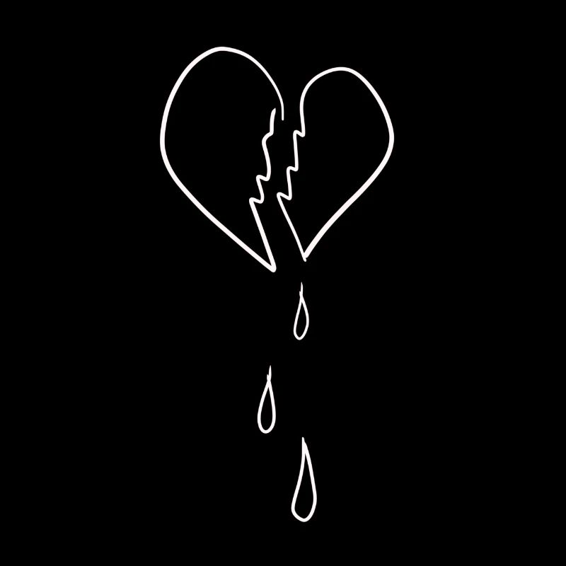 cœur brisé mal d’amour douleur douleur