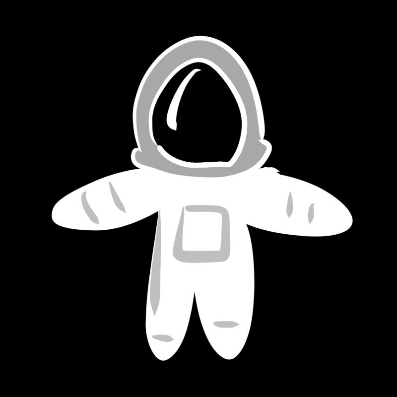 astronaut symbol universe physics cartoon