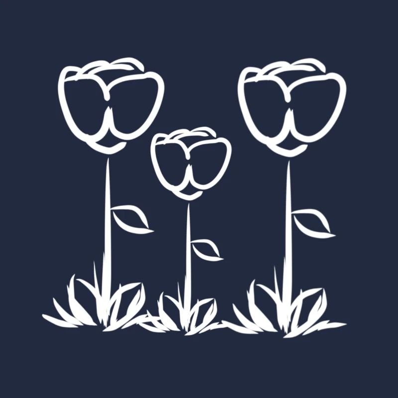 symbole de la rose des trois fleurs