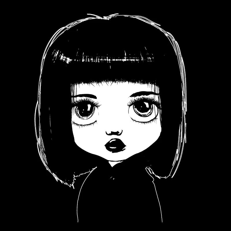 Fille Symbole Dessin Dessin Animé