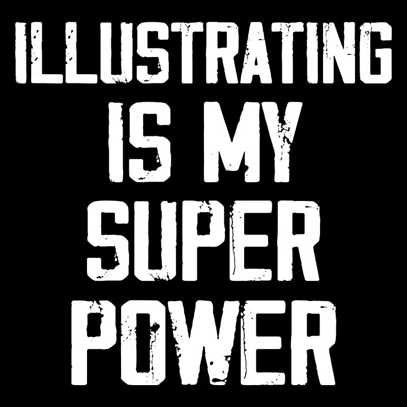 Illustrating Is My Super Power