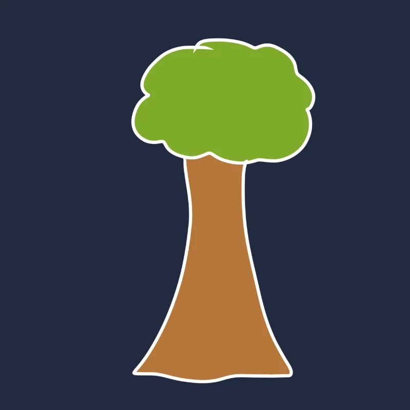 Symbole de l’arbre Nature Vert