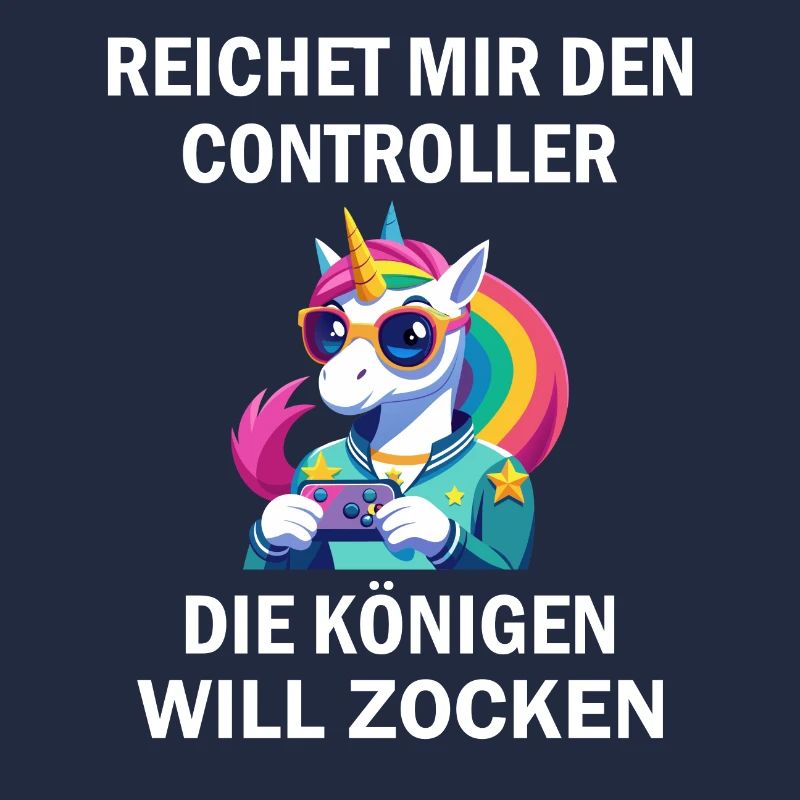 Zocken Reichet mir den Controller Königin Konsole