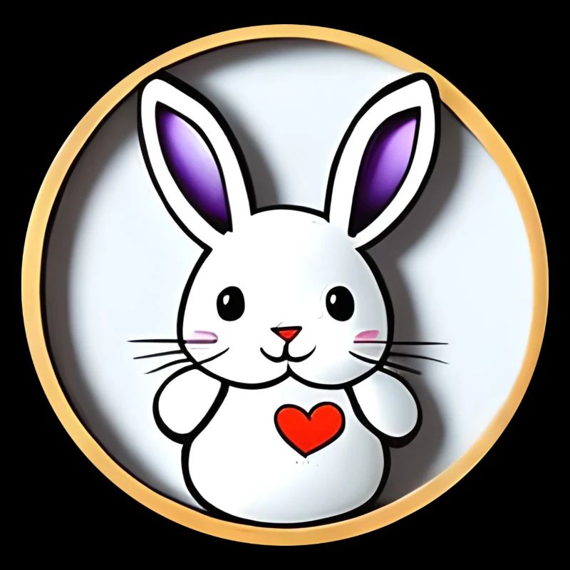 Lapin mignon lapin de Pâques