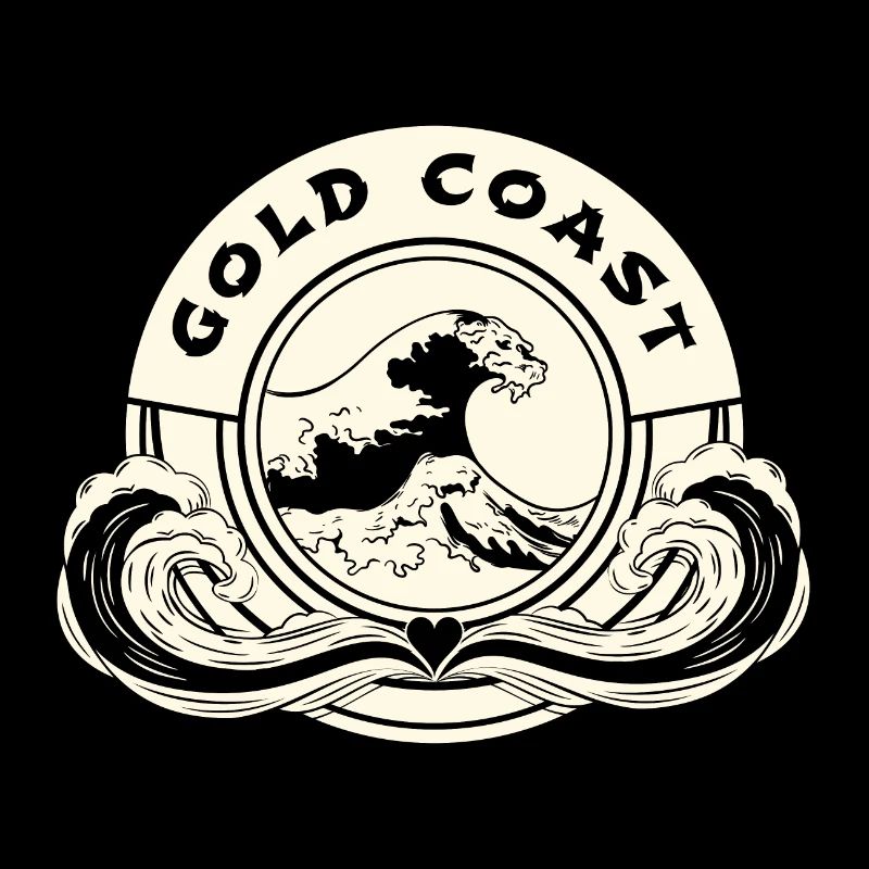 Gold Coast Australia Ocean Waves