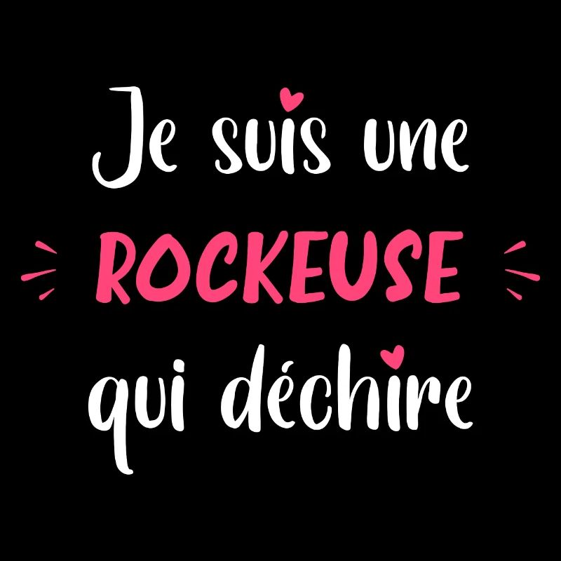 Je suis une rockeuse qui déchire